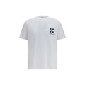 Off-White Weißes Baumwoll-T-Shirt