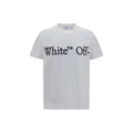 Off-White Weißes Baumwoll-T-Shirt