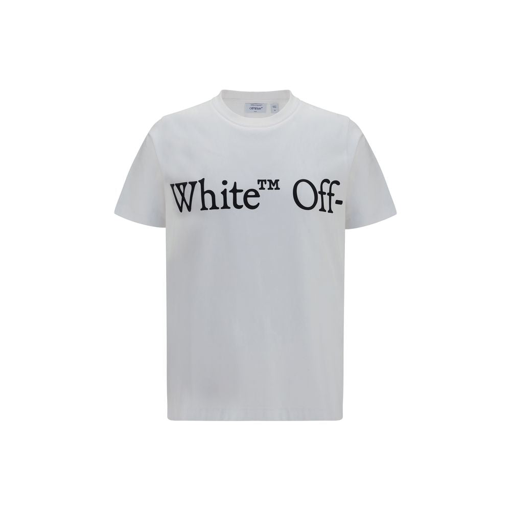Off-White Weißes Baumwoll-T-Shirt