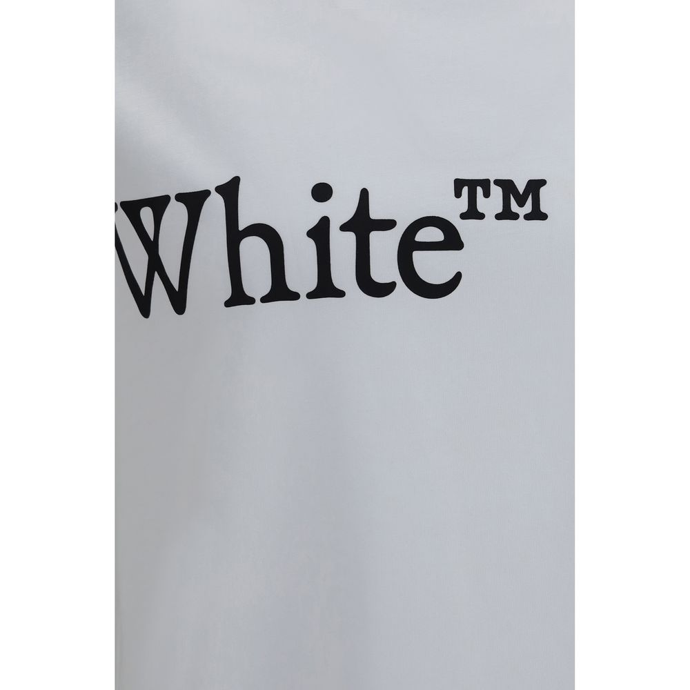 Off-White Weißes Baumwoll-T-Shirt