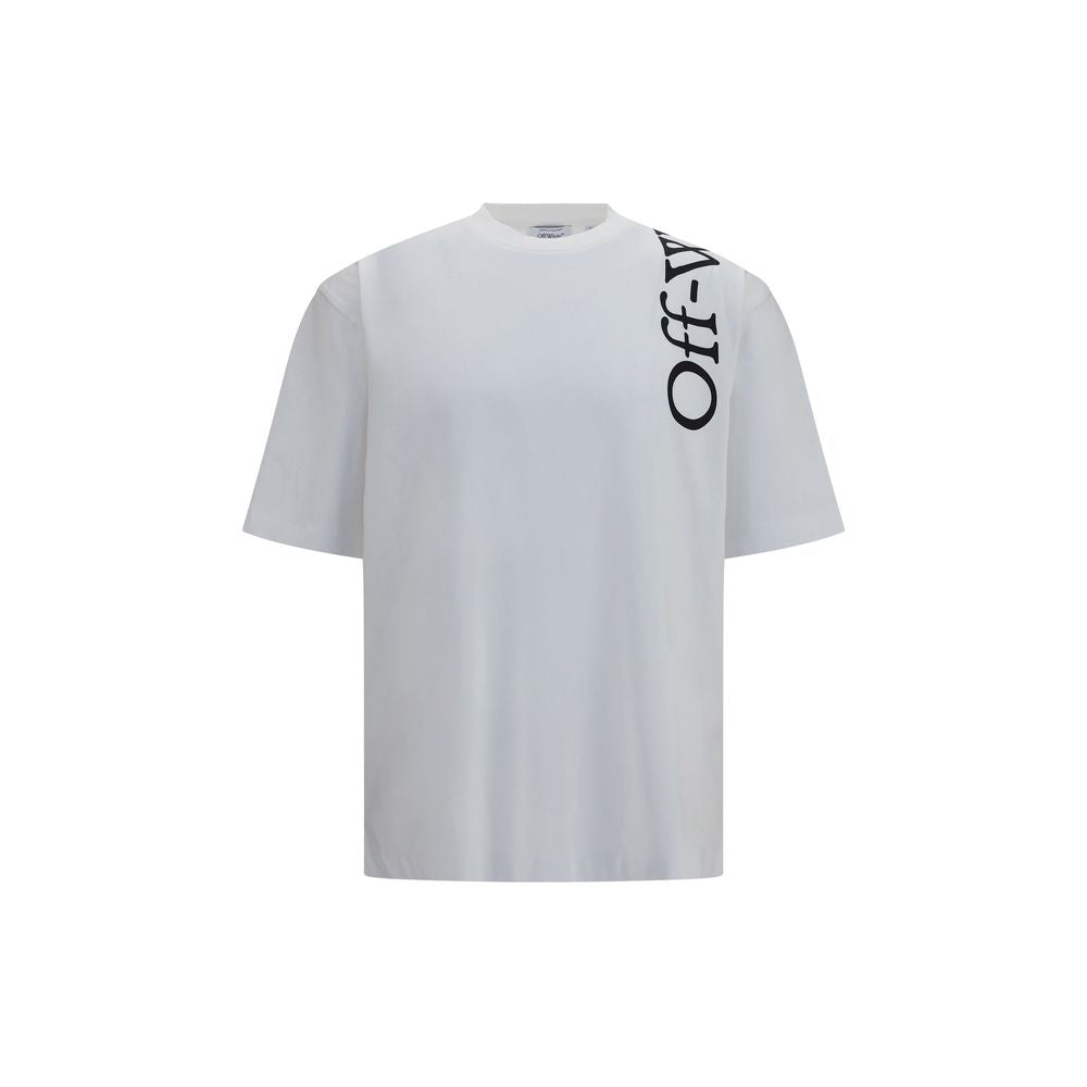 Off-White Weißes Baumwoll-T-Shirt