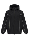 Diesel Schwarze Polyamid-Shell-Jacke