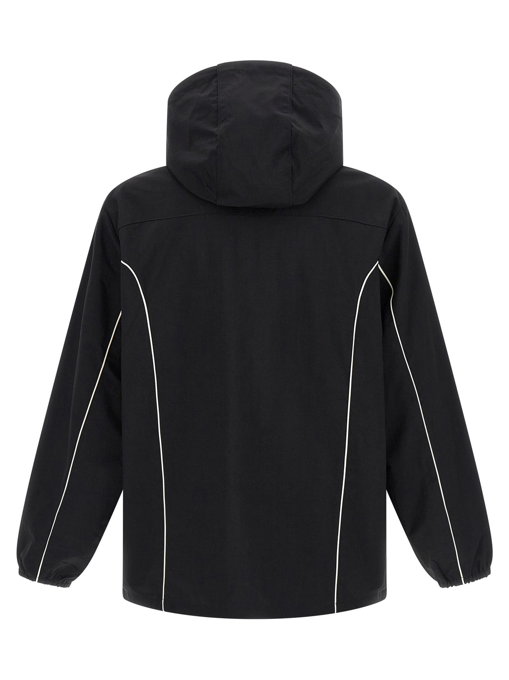 Diesel Schwarze Polyamid-Shell-Jacke