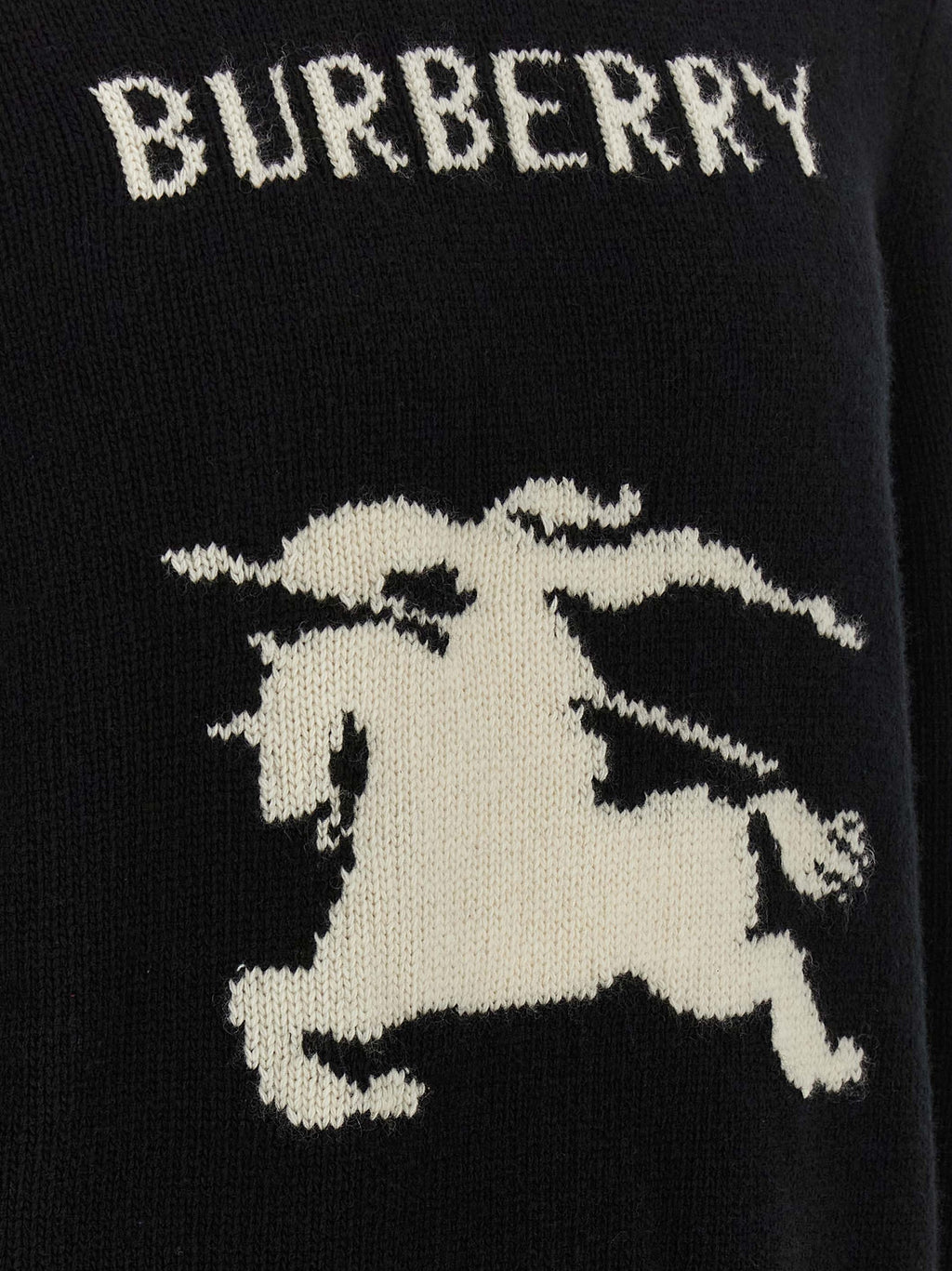 Burberry Schwarzer Wollcardigan