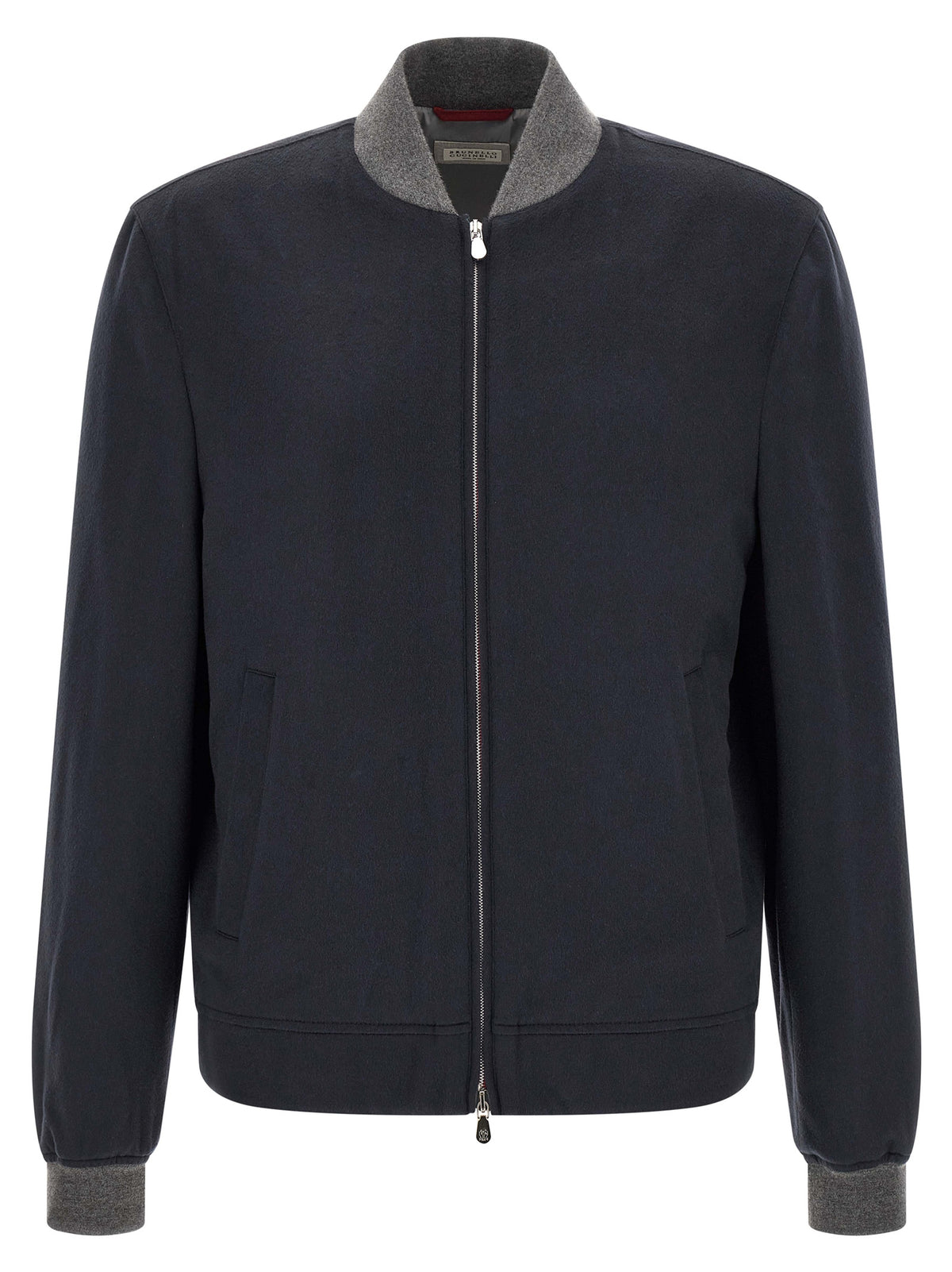 Brunello Cucinelli Blauer Kaschmir-Bomber