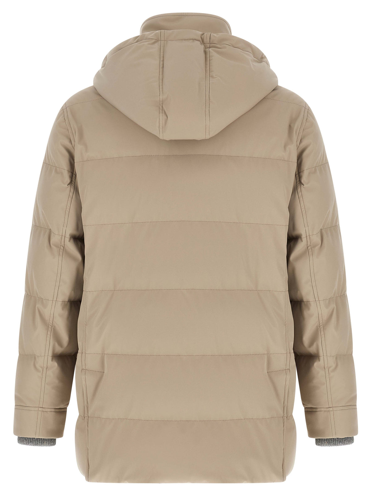 Brunello Cucinelli Beige Polyamid-Parka