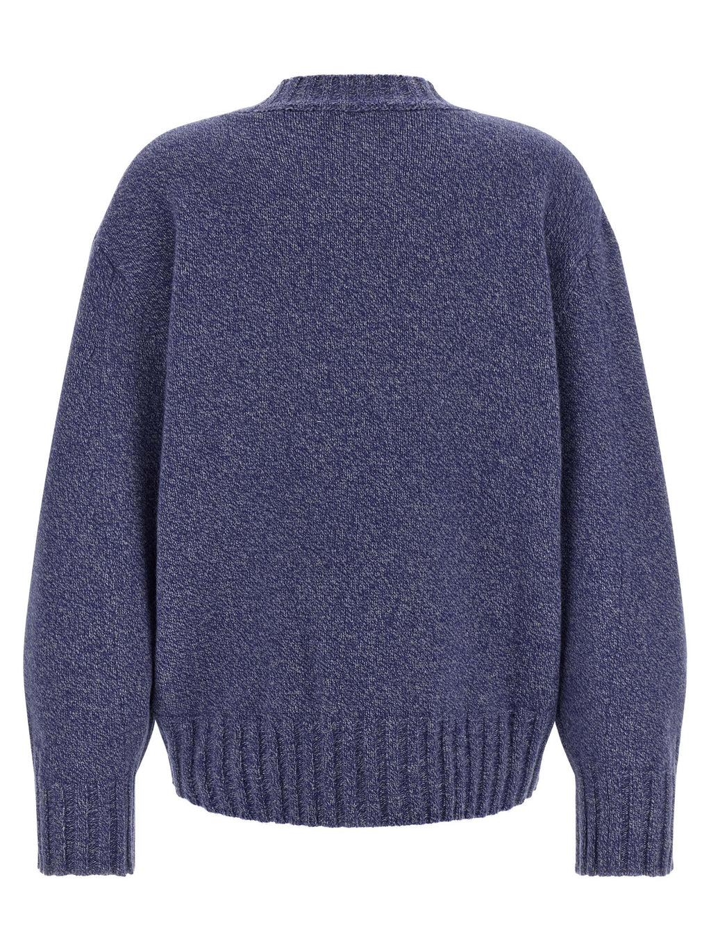 The Attico Blauer Cardigan aus Schurwolle