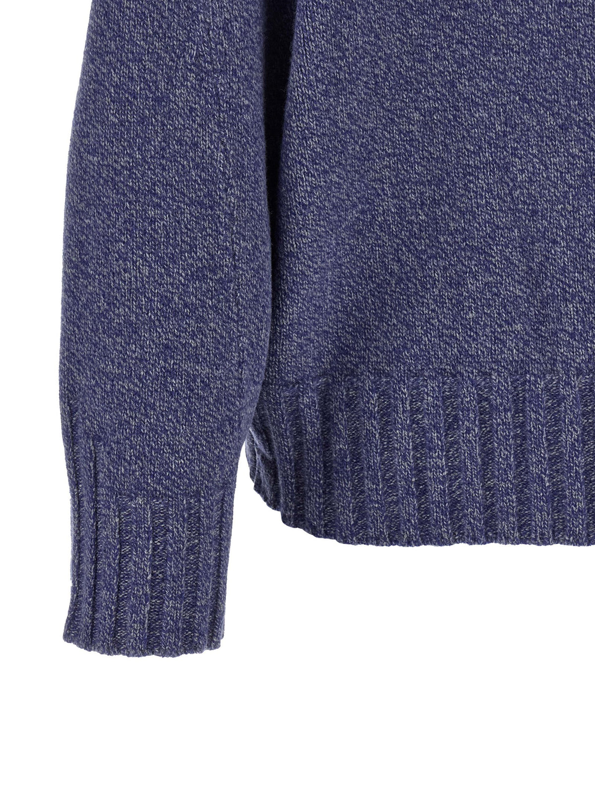 The Attico Blauer Cardigan aus Schurwolle