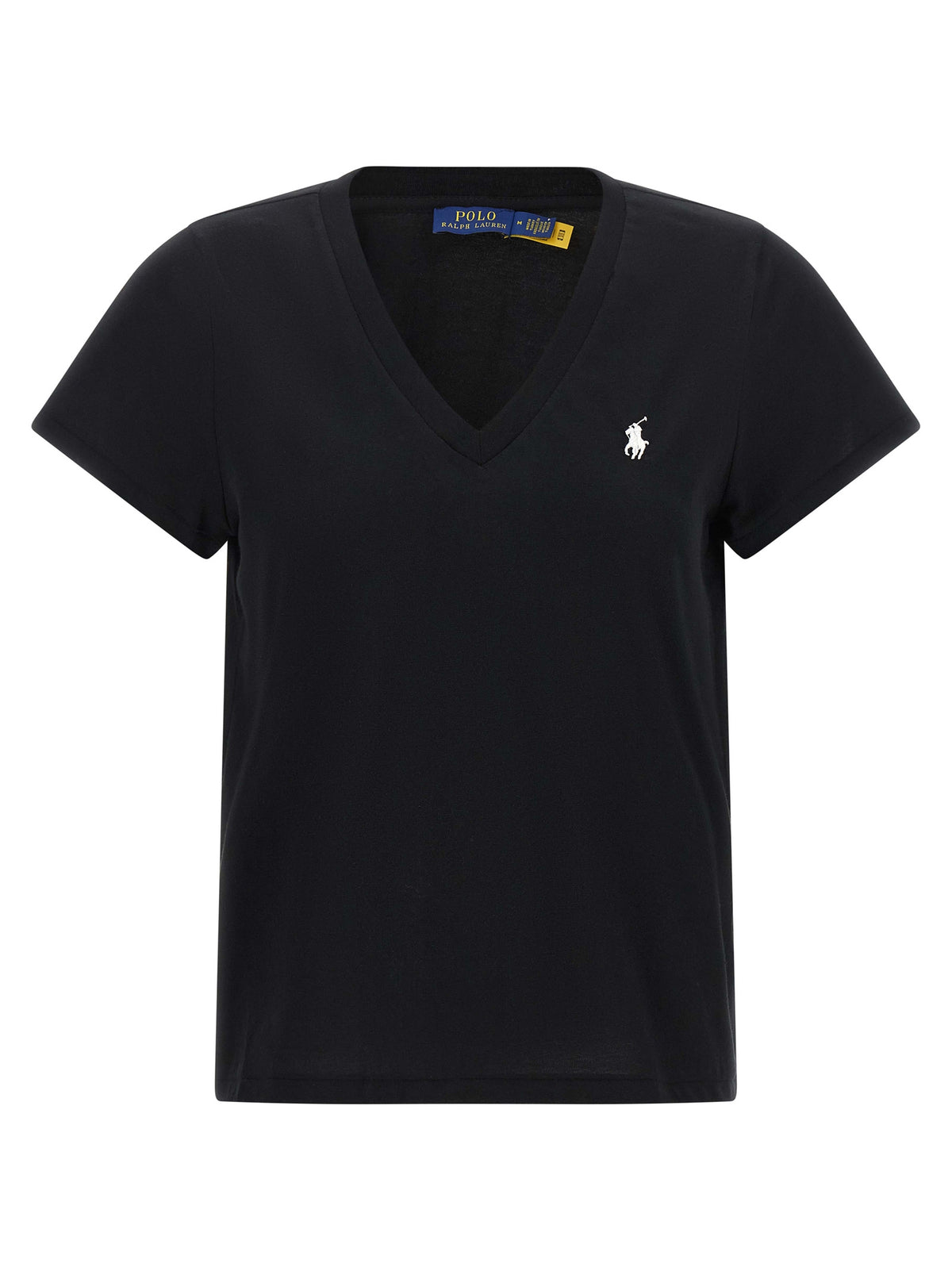 Polo Ralph Lauren Schwarzes Baumwoll-T-Shirt