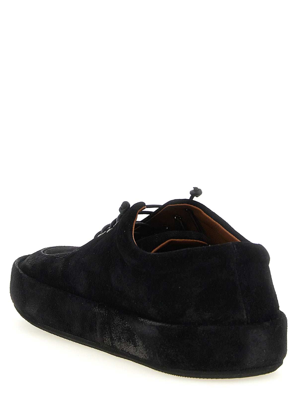 Marsell Schwarze Oxford- und Derby-Schuhe aus Kalbsleder