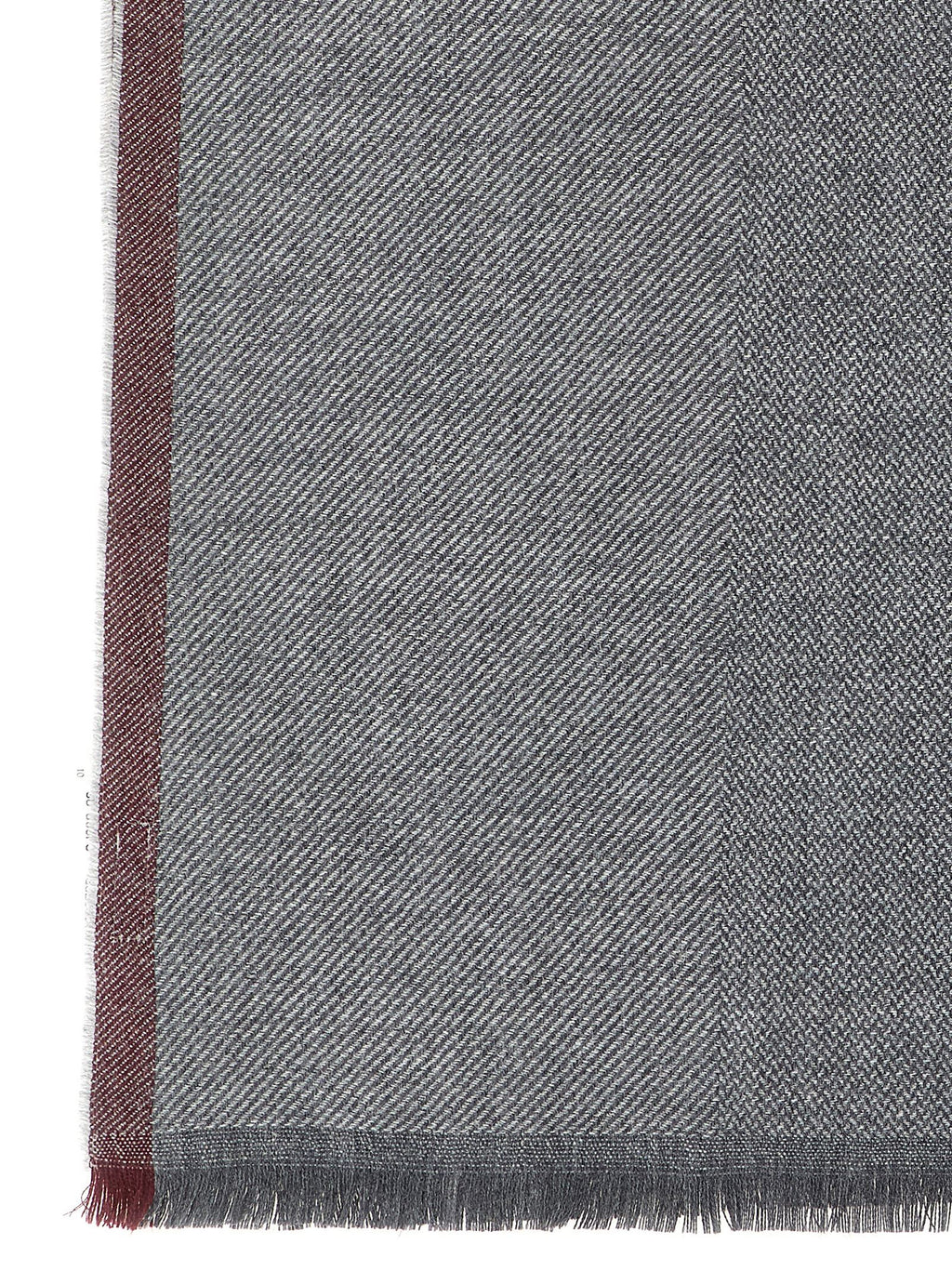 Brunello Cucinelli Grauer Wollschal