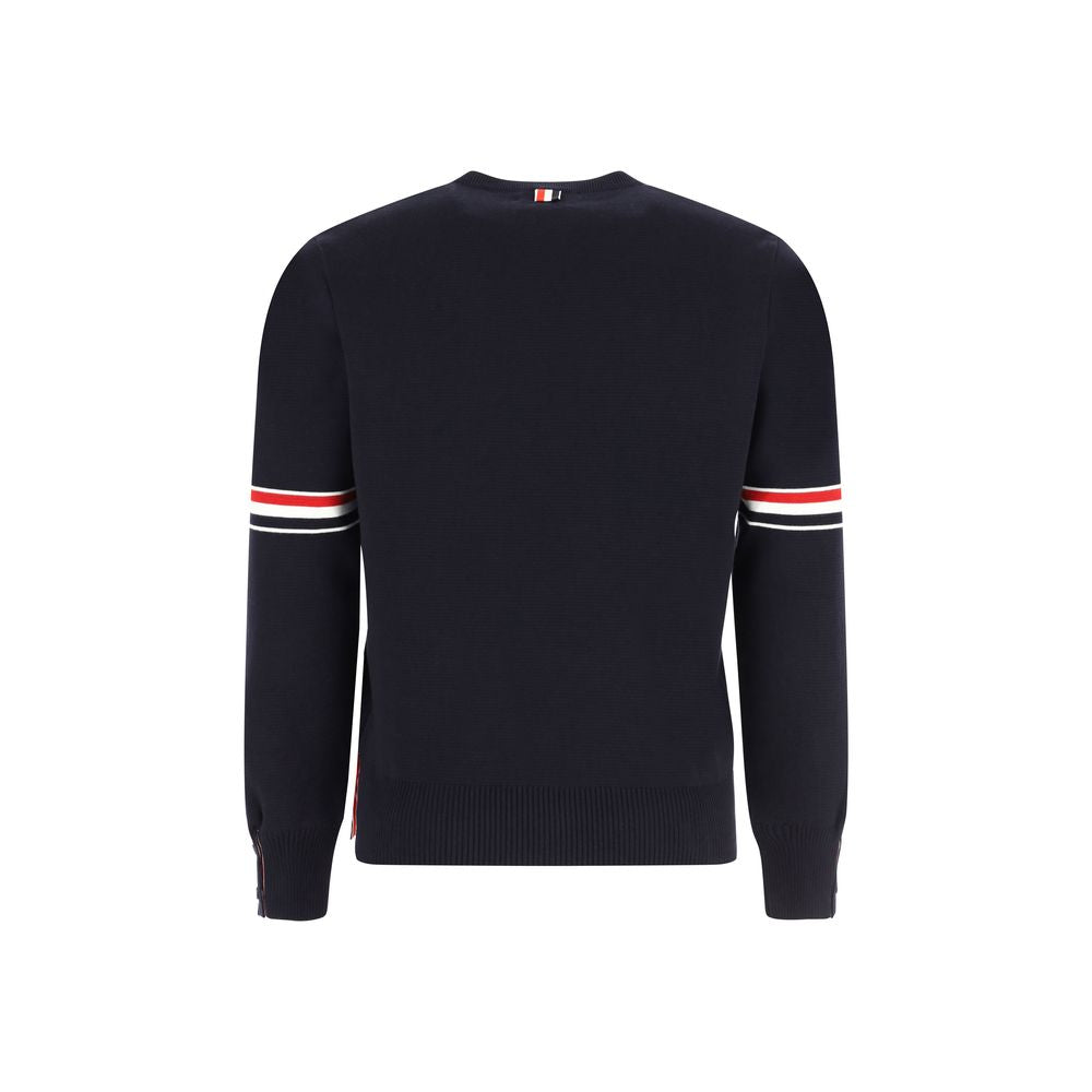 Thom Browne Blauer Baumwoll-Sweatshirt