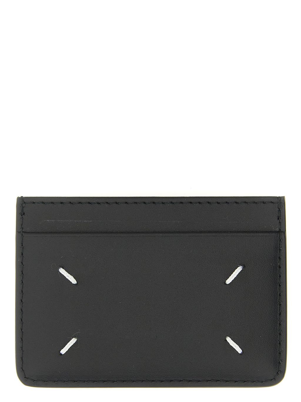 Maison Margiela Schwarzer Kalbsleder-Kartenetui