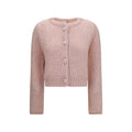 Forte_Forte Mehrfarbige Seidenstrickjacke
