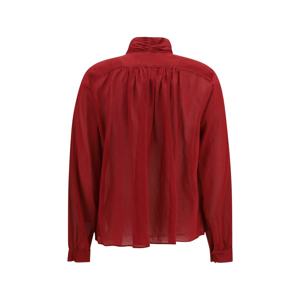 Forte_Forte Mehrfarbige Baumwollbluse