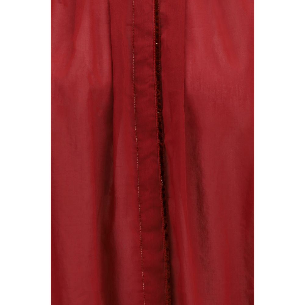 Forte_Forte Mehrfarbige Baumwollbluse