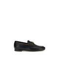 Valentino Garavani Schwarze "Bos Taurus" Kalbsleder Loafer zum Hineinschlüpfen