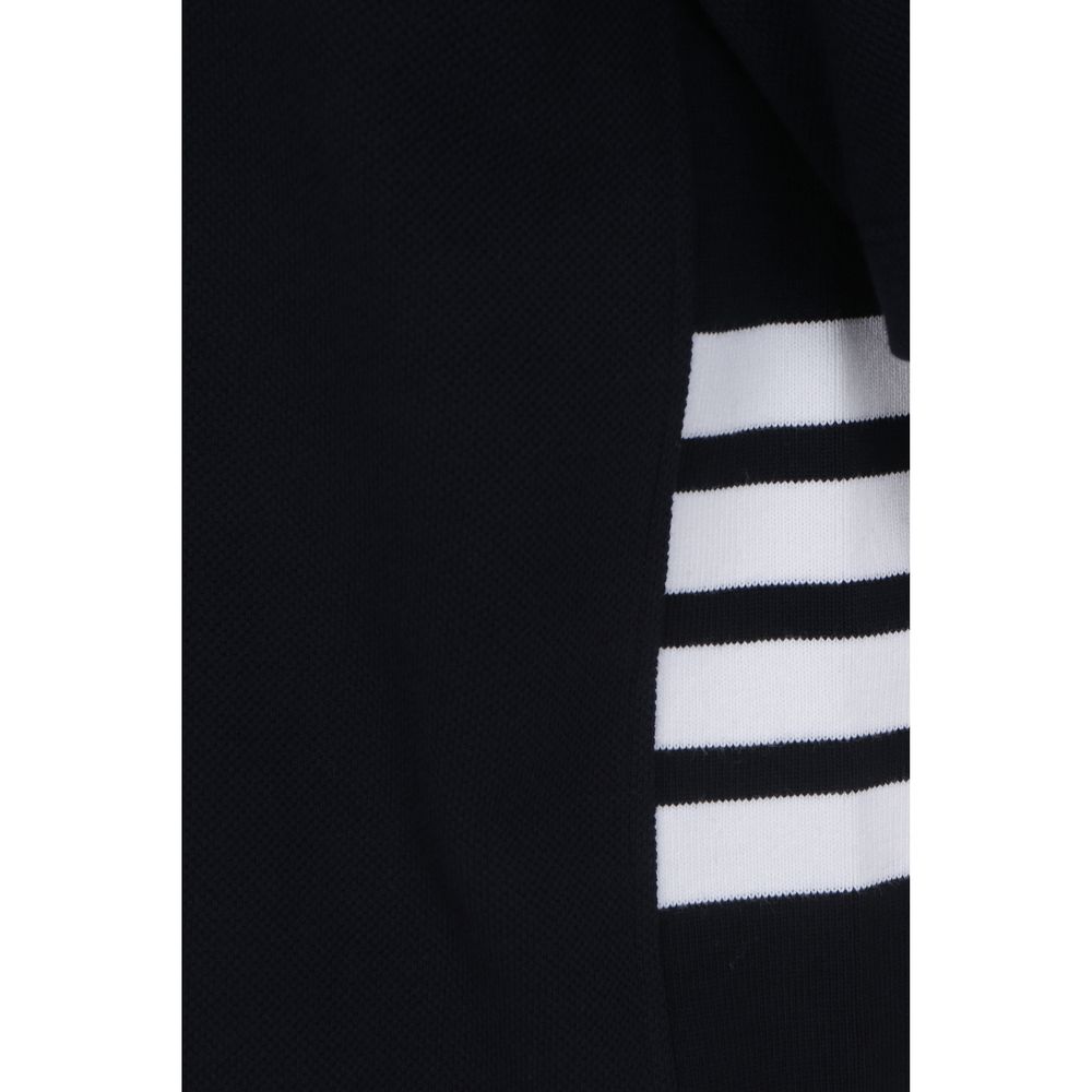 Thom Browne Blaues Baumwoll-T-Shirt