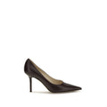 Jimmy Choo Braune Kalbsleder Bos Taurus High Heel Pumps