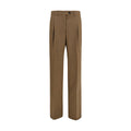 Prada Braune Hose Aries aus Wolle