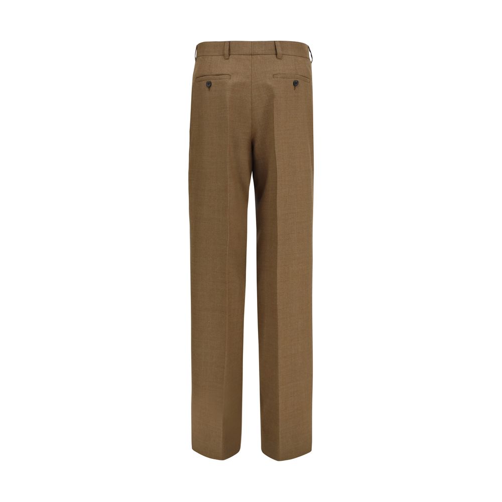 Prada Braune Hose Aries aus Wolle