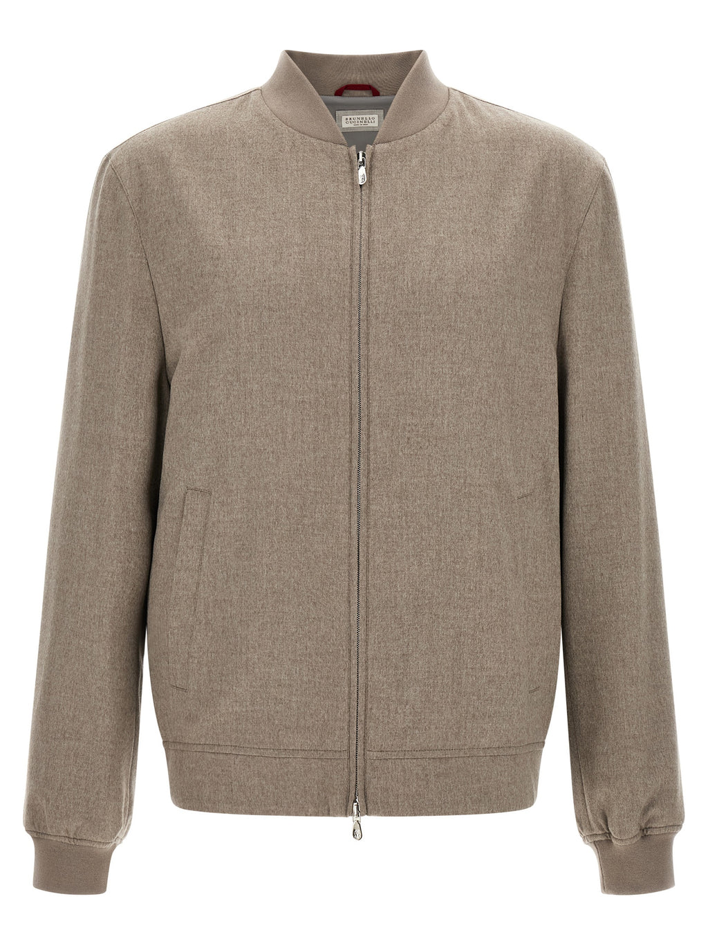 Brunello Cucinelli Grauer Kaschmir-Bomber