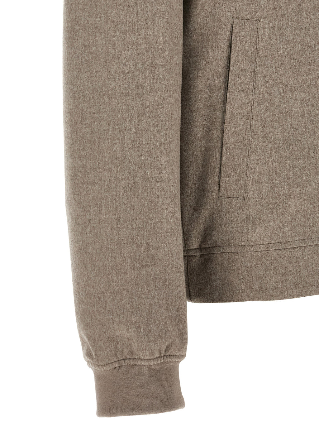 Brunello Cucinelli Grauer Kaschmir-Bomber