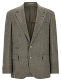 Brunello Cucinelli Zweifarbiger Wollblazer