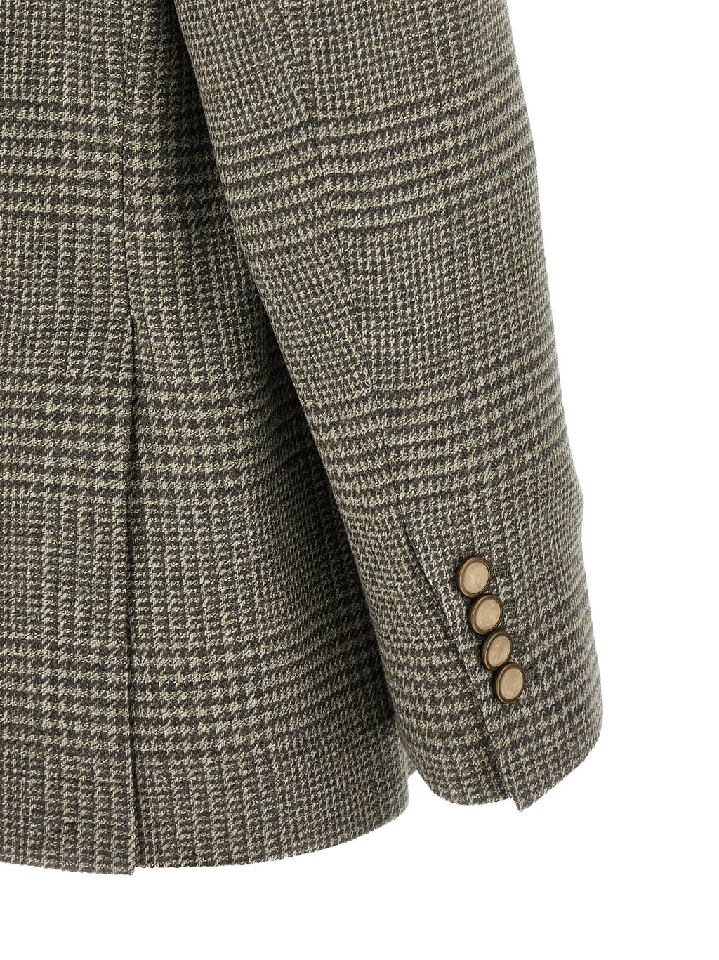Brunello Cucinelli Zweifarbiger Wollblazer