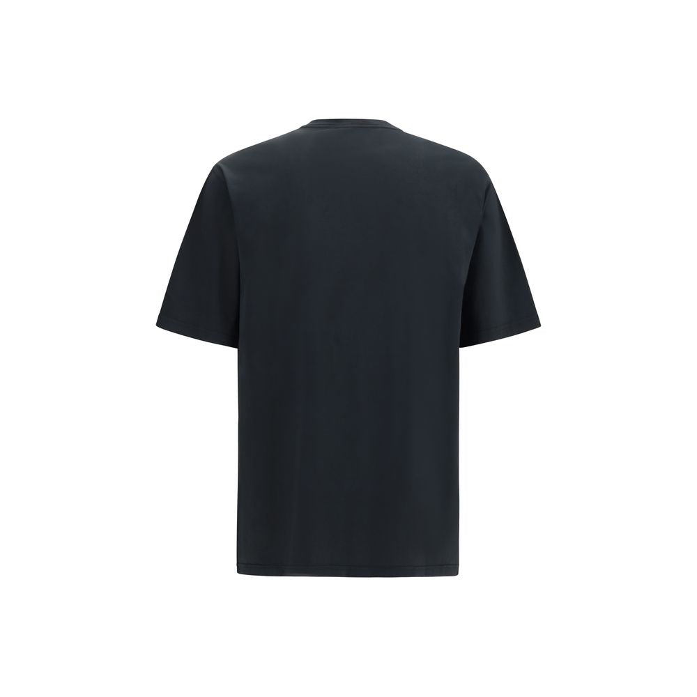 Dolce & Gabbana Schwarzes Baumwoll-T-Shirt