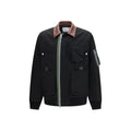 Sacai Schwarzer Bomber aus Baumwolle