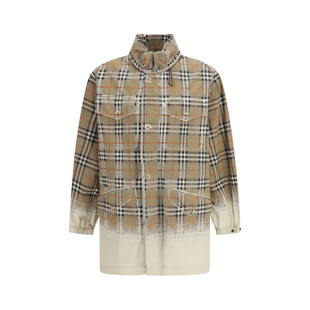 Burberry Beige Baumwolle Parka