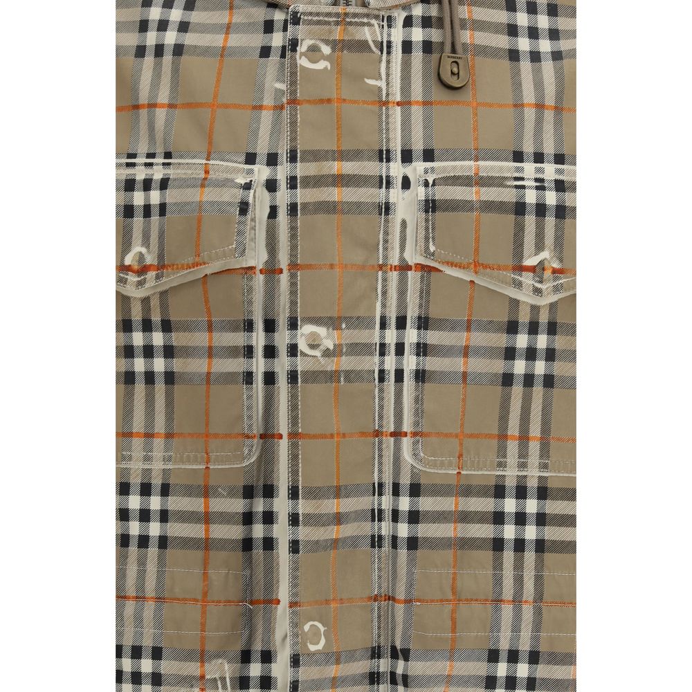 Burberry Beige Baumwolle Parka