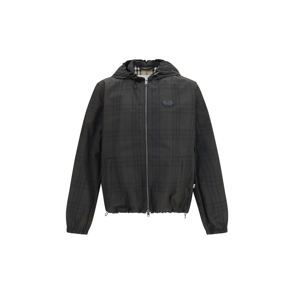 Burberry Baumwoll-Jacke in Braun