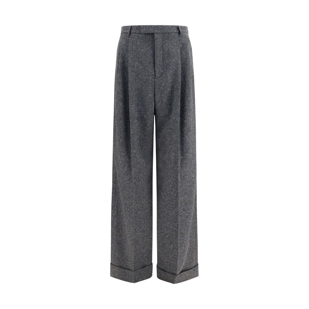 Valentino Garavani Graue Hose aus Wolle Oves Aries