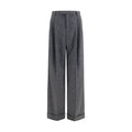 Valentino Garavani Graue Hose aus Wolle Oves Aries