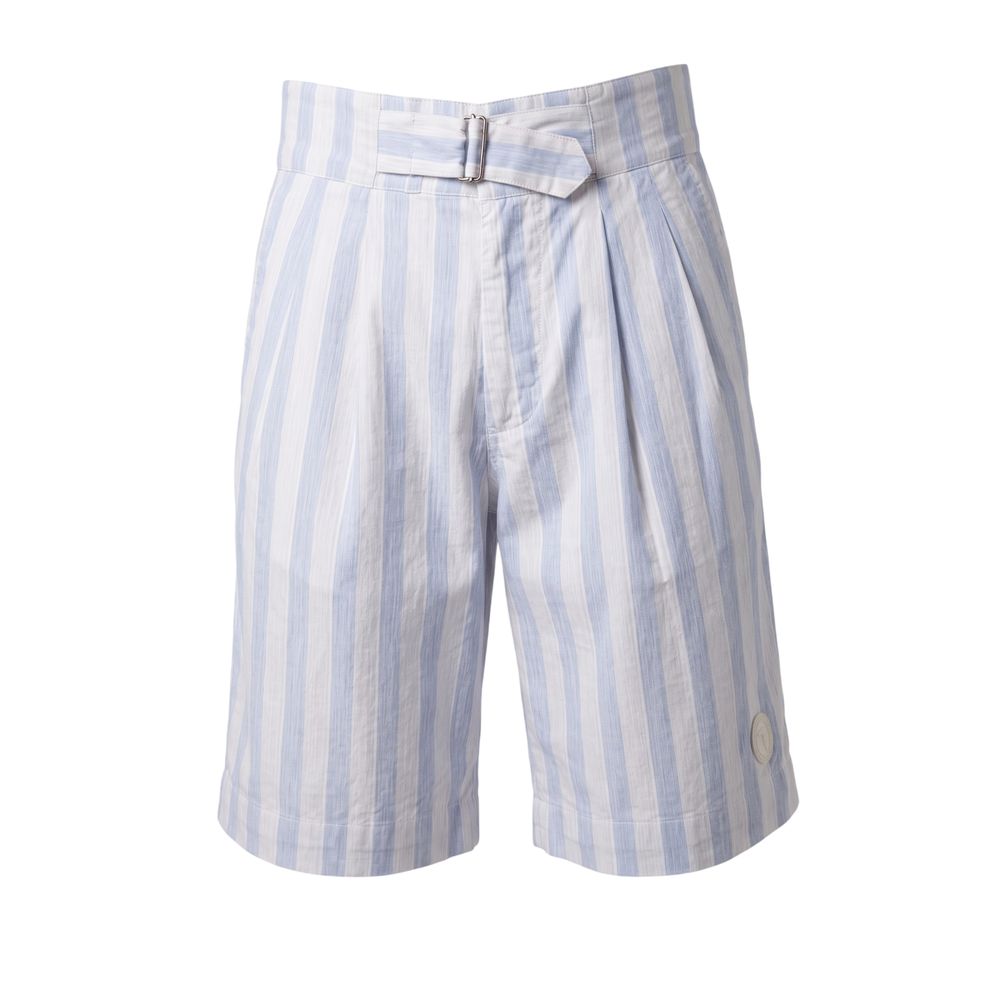 Trussardi Jeans Weiße Baumwoll-Herrenshorts