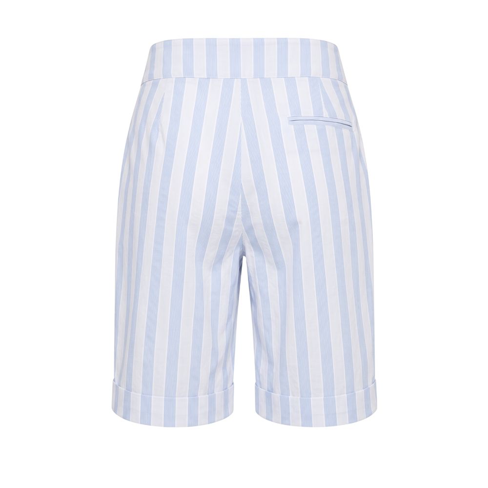 Trussardi Jeans Weiße Baumwoll-Herrenshorts