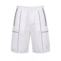 Trussardi Jeans Weiße Herren-Shorts aus Polyamid