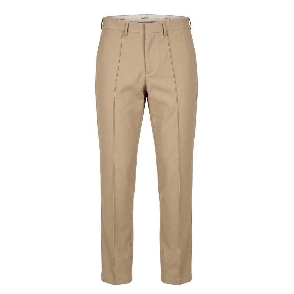 Trussardi Jeans Beige Baumwollhose für Herren