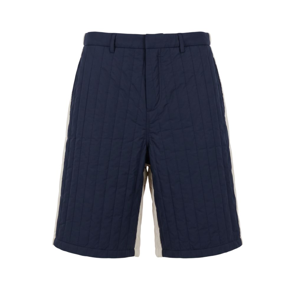 Trussardi Jeans Blaue Herren-Badeshorts aus Polyester
