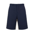 Trussardi Jeans Blaue Herren-Badeshorts aus Polyester