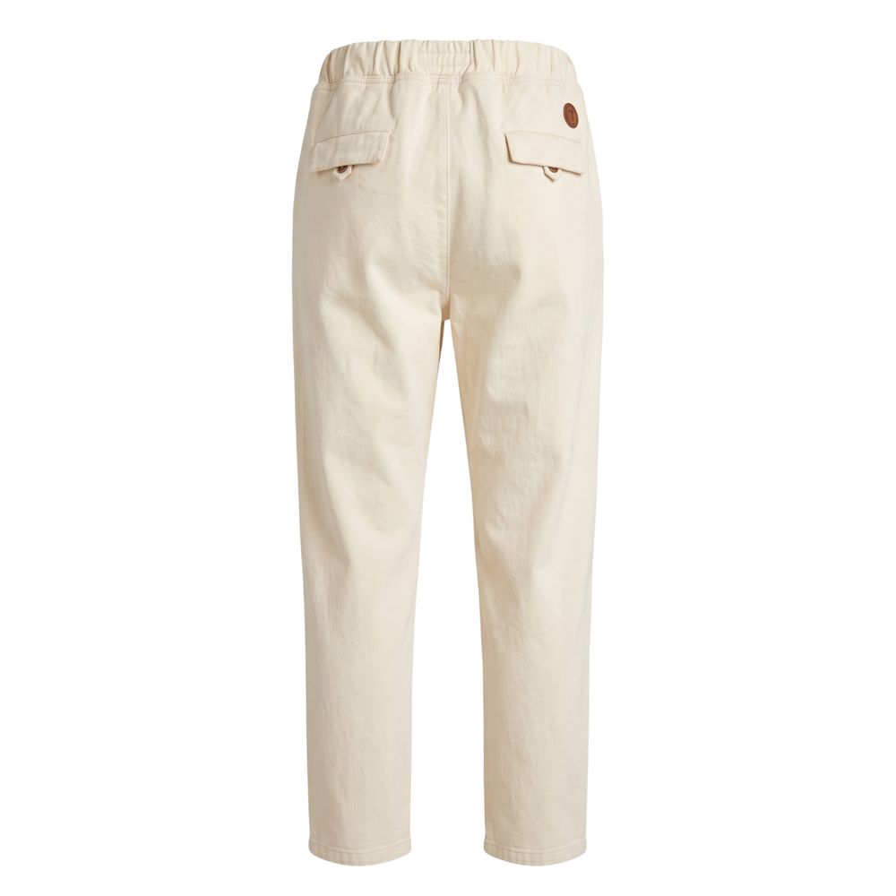 Trussardi Jeans Beigefarbene Baumwollhose für Herren