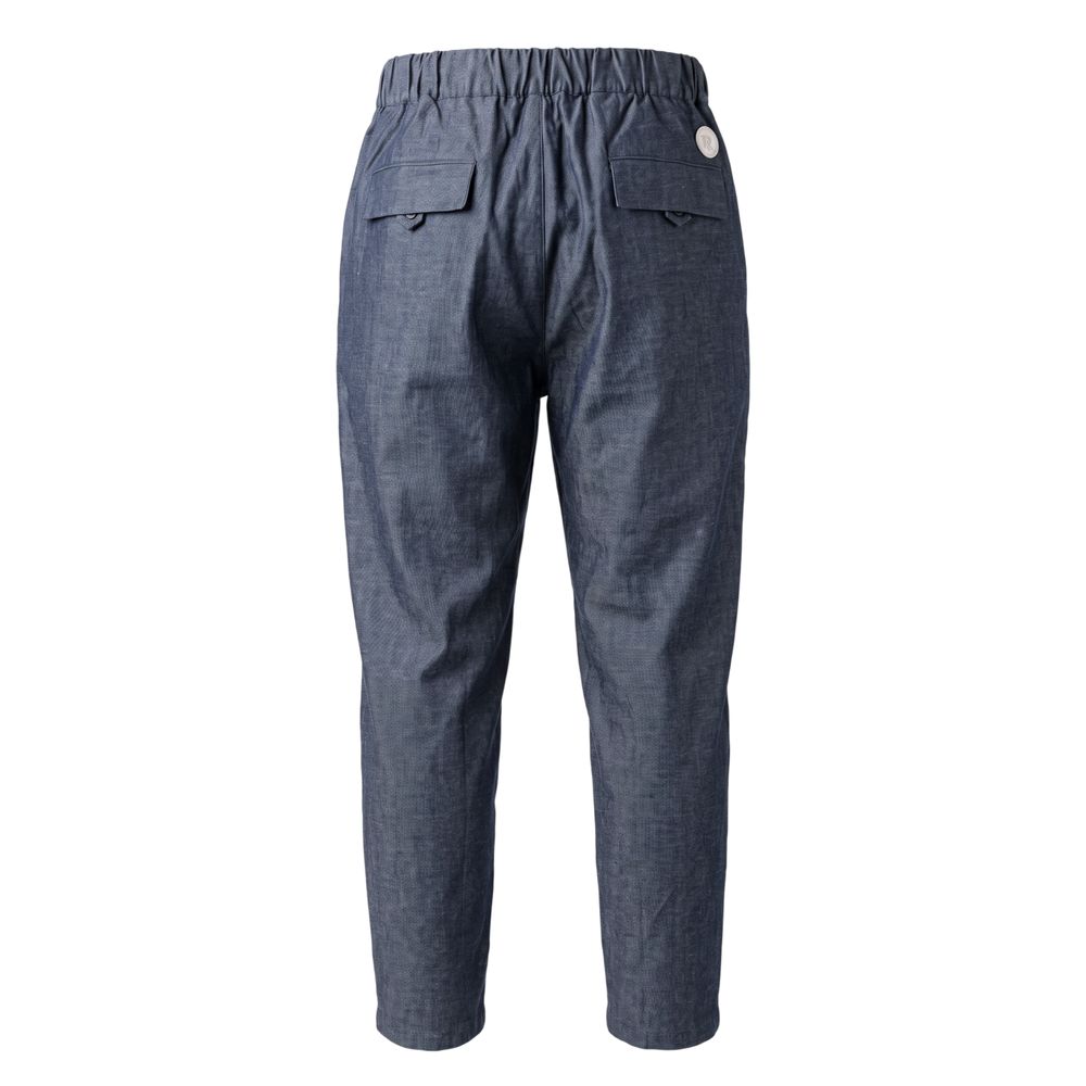 Trussardi Jeans Blaue Herrenhose aus Baumwolle