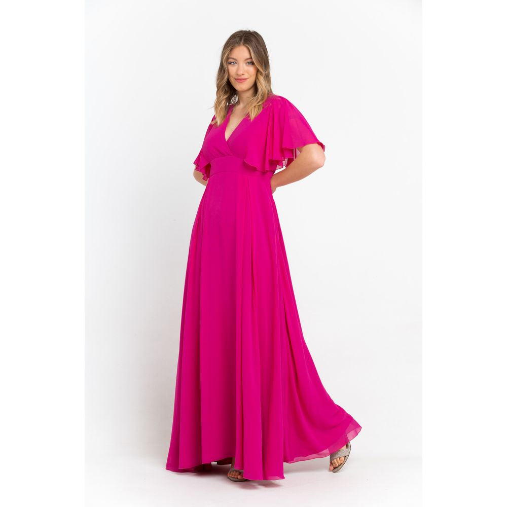 Trussardi Pink Polyester Damenkleid