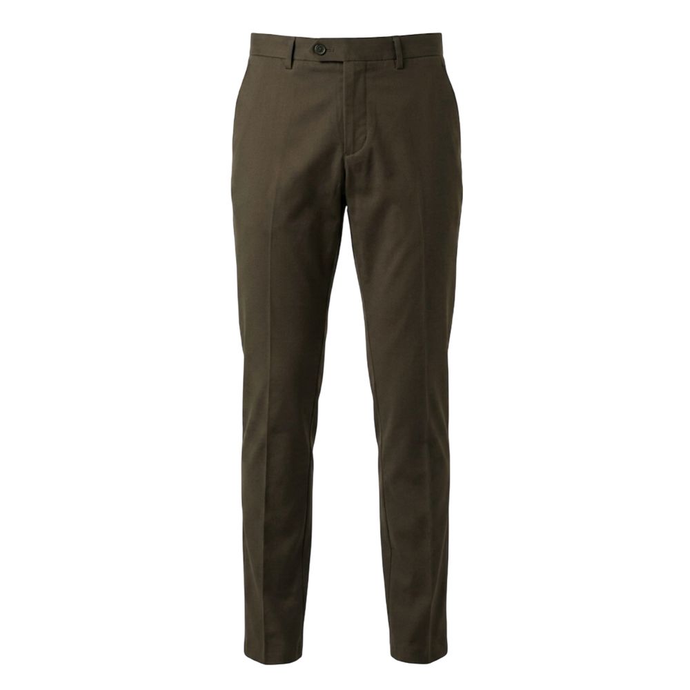 Trussardi Jeans Grüne Baumwollhose für Herren