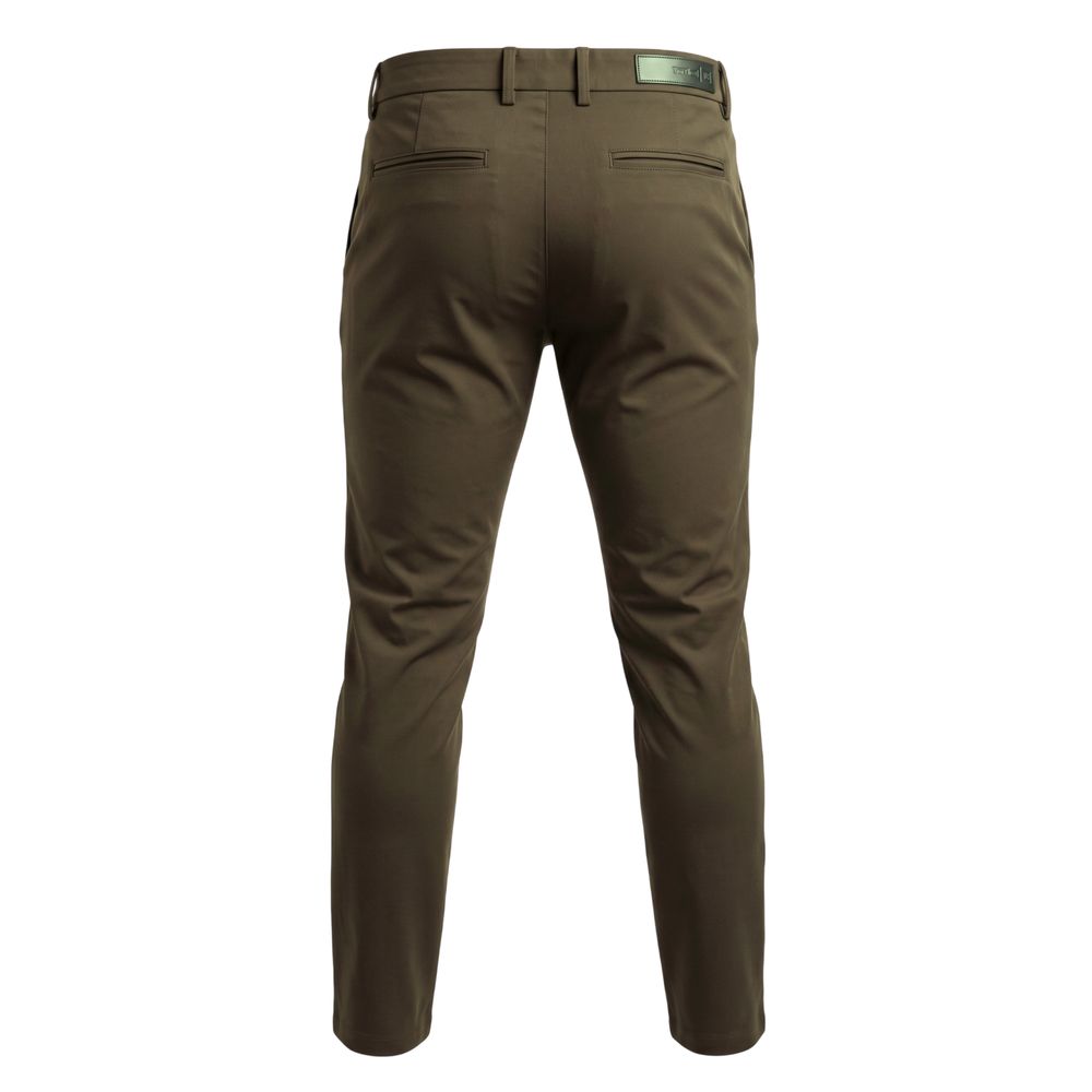 Trussardi Jeans Grüne Baumwollhose für Herren