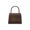 Love Moschino Braune Handtasche aus Polyethylen