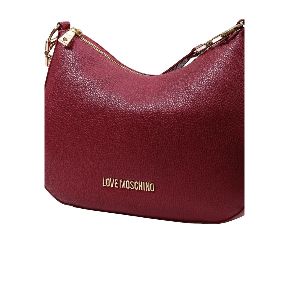 Love Moschino Lila Handtasche aus Polyethylen