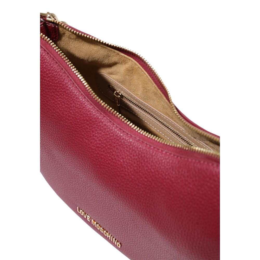 Love Moschino Lila Handtasche aus Polyethylen